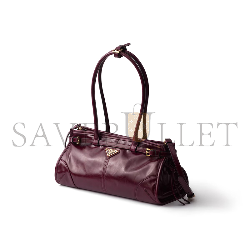 PRADA BONNIE MEDIUM LEATHER HANDBAG 1BA426 (32*15.5*12cm) PRADA BONNIE MEDIUM LEATHER HANDBAG 1BA426 (32*15.5*12cm)
